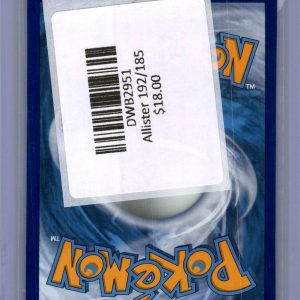 Allister 192/185, Vivid Voltage Pokemon card - alternate view