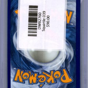 Squirtle 039, Promo Pokemon card - alternate view