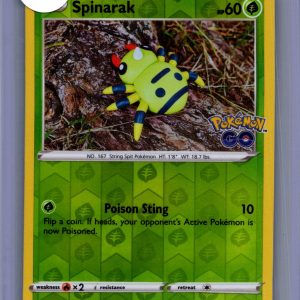 Spinarak Ditto 006/078, Pokemon Go Pokemon card