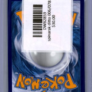 Spinarak Ditto 006/078, Pokemon Go Pokemon card - alternate view