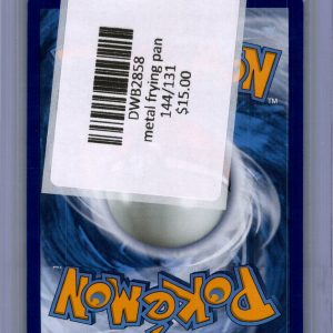 Metal Frying Pan 144/131, Forbidden Light Pokemon card - alternate view