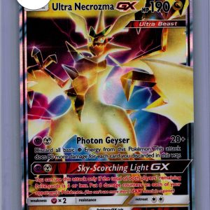 Ultra Necrozma GX 95/156, Forbidden Light Pokemon card