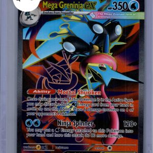 Mega Greninja EX 100/086, Chaos Rising Pokemon card