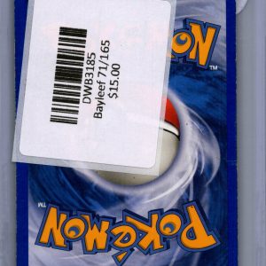 Bayleef 71/165, Vintage Singles Pokemon card - alternate view