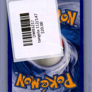 Tangela 112/147, Vintage Singles Pokemon card - alternate view