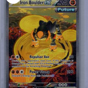 Iron Boulder EX 207/162, Temporal Forces Pokemon card