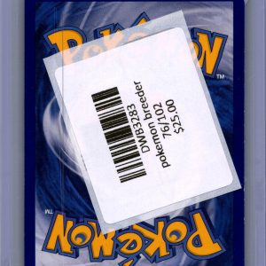 Pokemon Breeder 76/102, Vintage Singles Pokemon card - alternate view