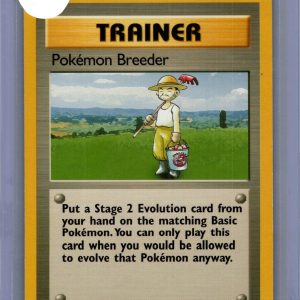 Pokemon Breeder 76/102, Vintage Singles Pokemon card