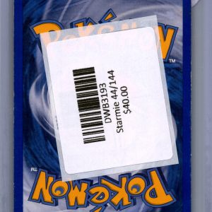 Starmie 44/144, Vintage Singles Pokemon card - alternate view