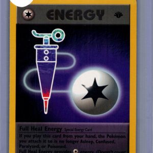 Full Heal Energy 81/82 1st Edition, Vintage Singles Pokemon card