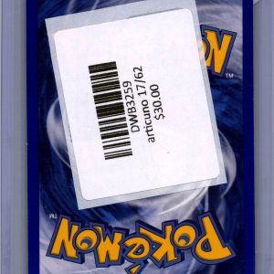 Articuno 17/62, Vintage Singles Pokemon card - alternate view