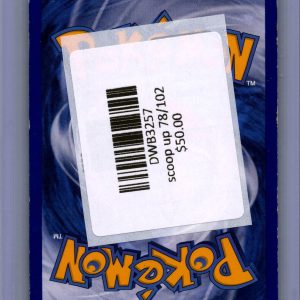 Scoop Up 78/102, Vintage Singles Pokemon card - alternate view