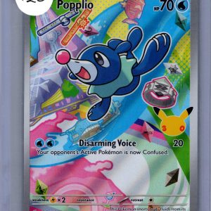 Popplio 045, PROMO Pokemon card