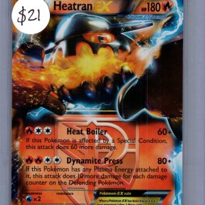 Heatran EX 13/116, Plasma Freeze Pokemon card