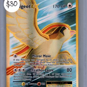 Pidgeot EX 104/108, Evolutions Pokemon card