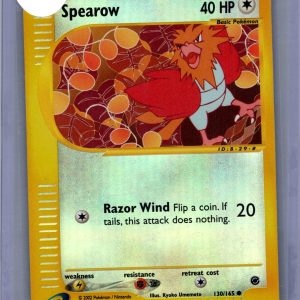 Spearow 130/165 Reverse Holo, Vintage Singles Pokemon card