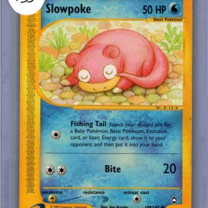 Slowpoke 108/147, Vintage Singles Pokemon card