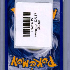Exeggutor 12/147 Reverse Holo, Vintage Singles Pokemon card - alternate view