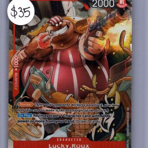 Lucky Roux PRB02-003 alt, One Piece Singles One Piece trading card