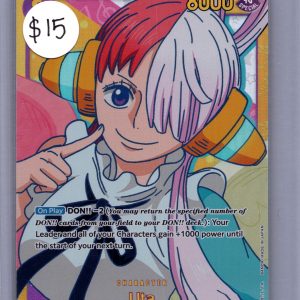 Uta OP02-120 sec, One Piece Singles One Piece trading card