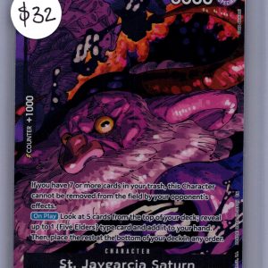 St Jaygarcia Saturn OP13-083 alt, One Piece Singles One Piece trading card