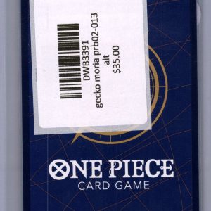 Gecko Moria PRB02-013 alt, One Piece Singles One Piece trading card - alternate view