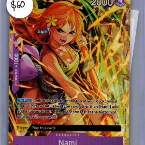 Nami PRB02-012 alt, One Piece Singles One Piece trading card