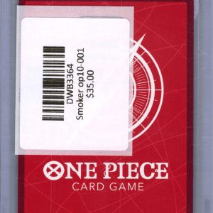 Smoker op10-001, One Piece Singles One Piece trading card - alternate view