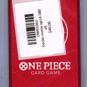 Gecko moria OP14-080 alt, One Piece Singles One Piece trading card - alternate view