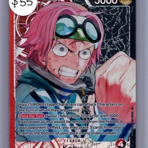 Koby OP11-001 alt, One Piece Singles One Piece trading card