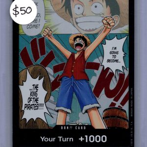 Luffy Don Alt OP01, One Piece Singles One Piece trading card