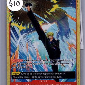 Bad Manner Kick Course OP04-016 alt, One Piece Singles One Piece trading card