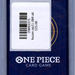 Kuzan OP11-084 alt, One Piece Singles One Piece trading card - alternate view