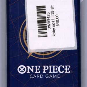 Koby OP11-119 alt, One Piece Singles One Piece trading card - alternate view