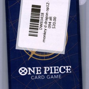 Monkey D Dragon OP12-094 alt, One Piece Singles One Piece trading card - alternate view