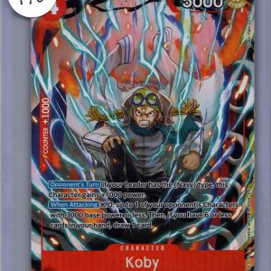 Koby PRB02-001 alt, One Piece Singles One Piece trading card