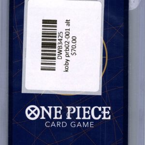 Koby PRB02-001 alt, One Piece Singles One Piece trading card - alternate view