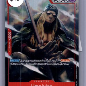 Limejuice OP09-014 alt, One Piece Singles One Piece trading card