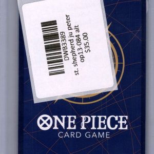 St. Shepherd Ju Peter OP13-084 alt, One Piece Singles One Piece trading card - alternate view
