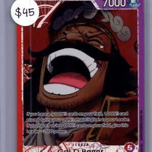 Gol d roger OP13-003 alt, One Piece Singles One Piece trading card