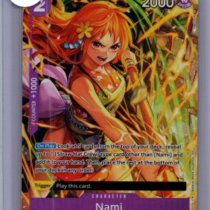 Nami PRB02-012 alt, One Piece Singles One Piece trading card