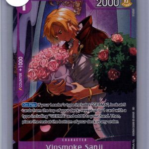 Vinsmoke Sanji OP10-063 tr, One Piece Singles One Piece trading card