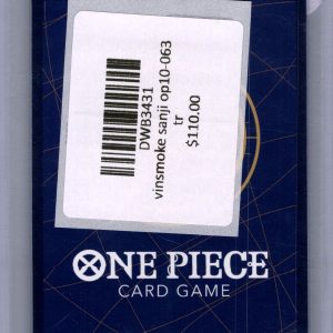 Vinsmoke Sanji OP10-063 tr, One Piece Singles One Piece trading card - alternate view