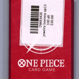 Jewelry Bonney OP13-100 alt, One Piece Singles One Piece trading card - alternate view