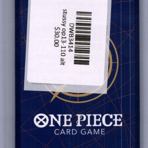 Stussy OP13-110 alt, One Piece Singles One Piece trading card - alternate view