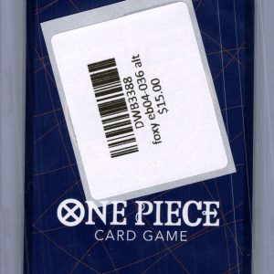 Foxy EB04-036 alt, One Piece Singles One Piece trading card - alternate view