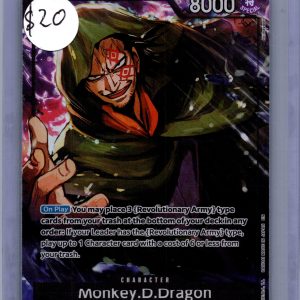 Monkey D Dragon OP12-094 Sr alt art, One Piece Singles One Piece trading card