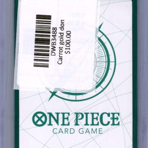Carrot Gold Don, One Piece Singles One Piece trading card - alternate view