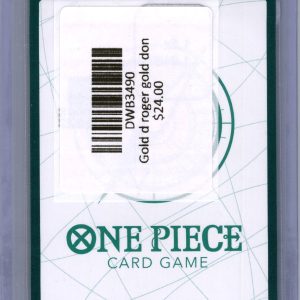 Gold D Roger Gold Don, One Piece Singles One Piece trading card - alternate view
