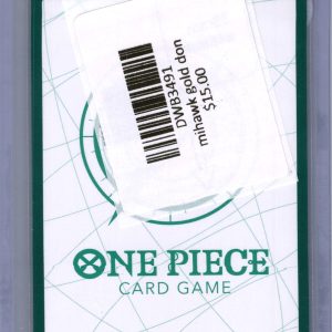 Mihawk Gold Don, One Piece Singles One Piece trading card - alternate view